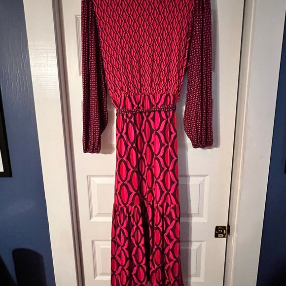 NWT Boden XL US 16/18 Jersey Wrap Maxi Dress - Picture 2 of 3